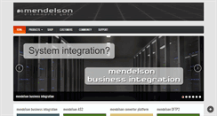 Desktop Screenshot of mendelson-e-c.com